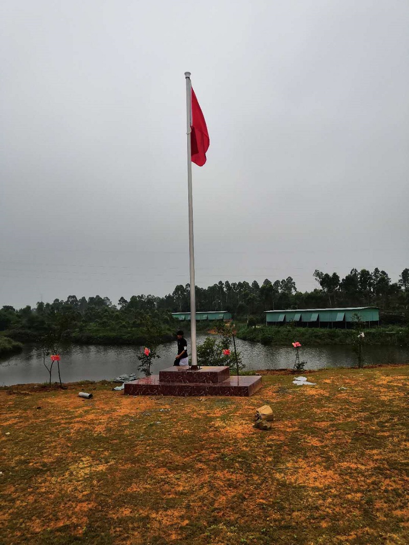 陽(yáng)西縣創(chuàng  )富種養殖有限公司旗桿